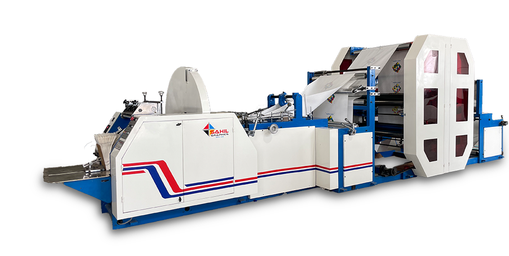 V bottom Paper Bag Making Machine