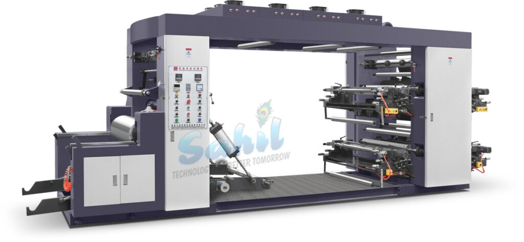 High-speed-flexo-printing-machine