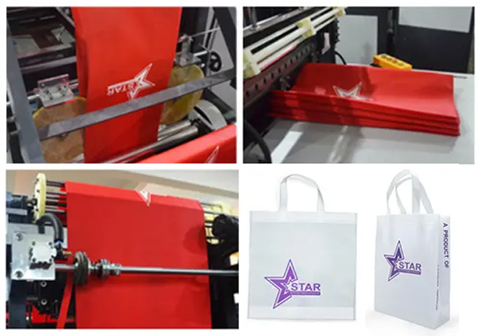 Non woven carry bags manufacturing process top