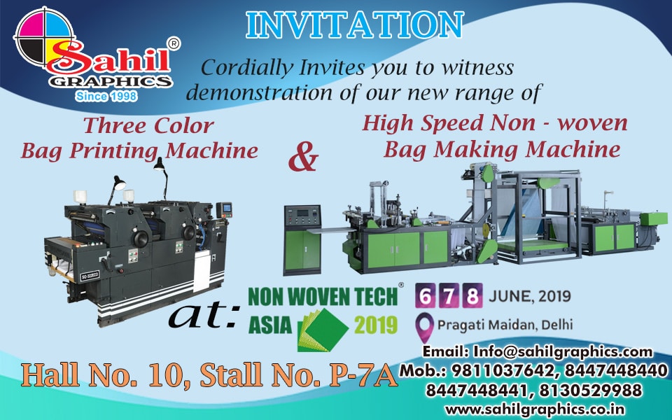 Invitation to Non-Woven Tech Asia 2019