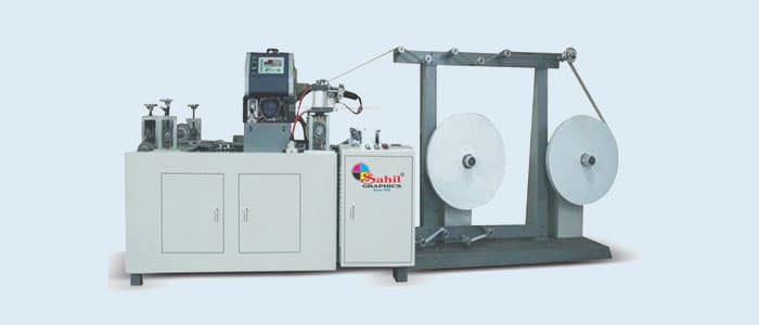 Paper handle making machine