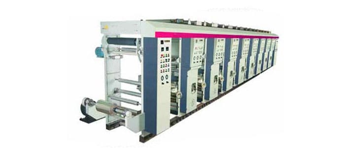 rotogravure printing machine