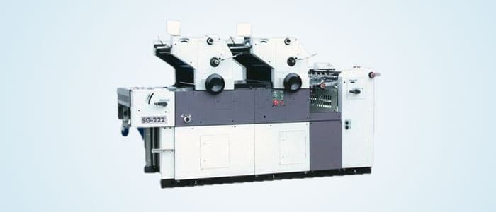 two colour non woven bag printing machine1