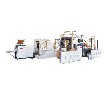Fully Automatic Twisted Rope Handle Square Bottom Paper Bag Machine