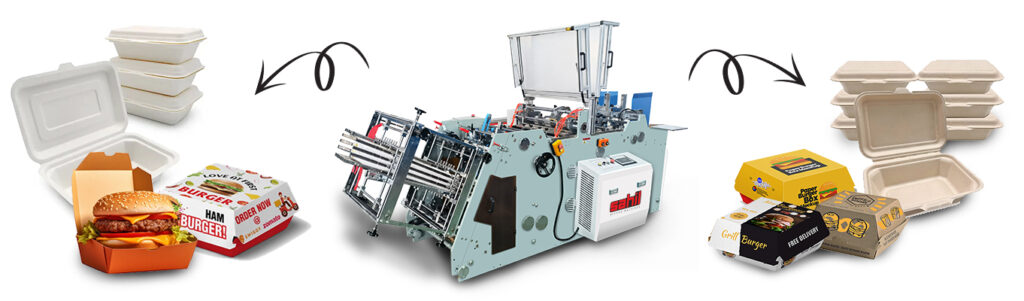 Paper Food Container Making Machine