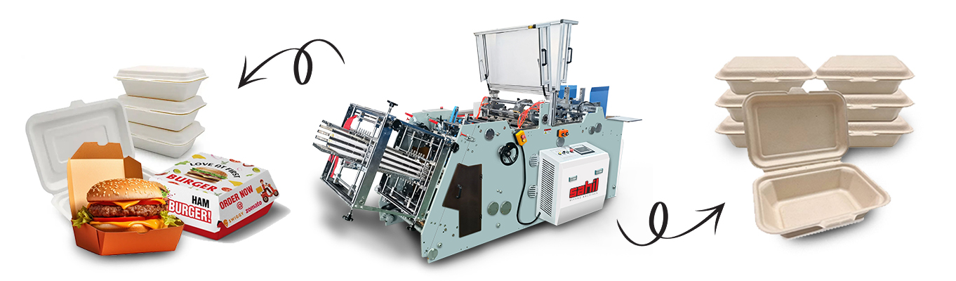 Clamshell Box Making Machine