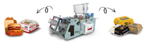 burger box making machine